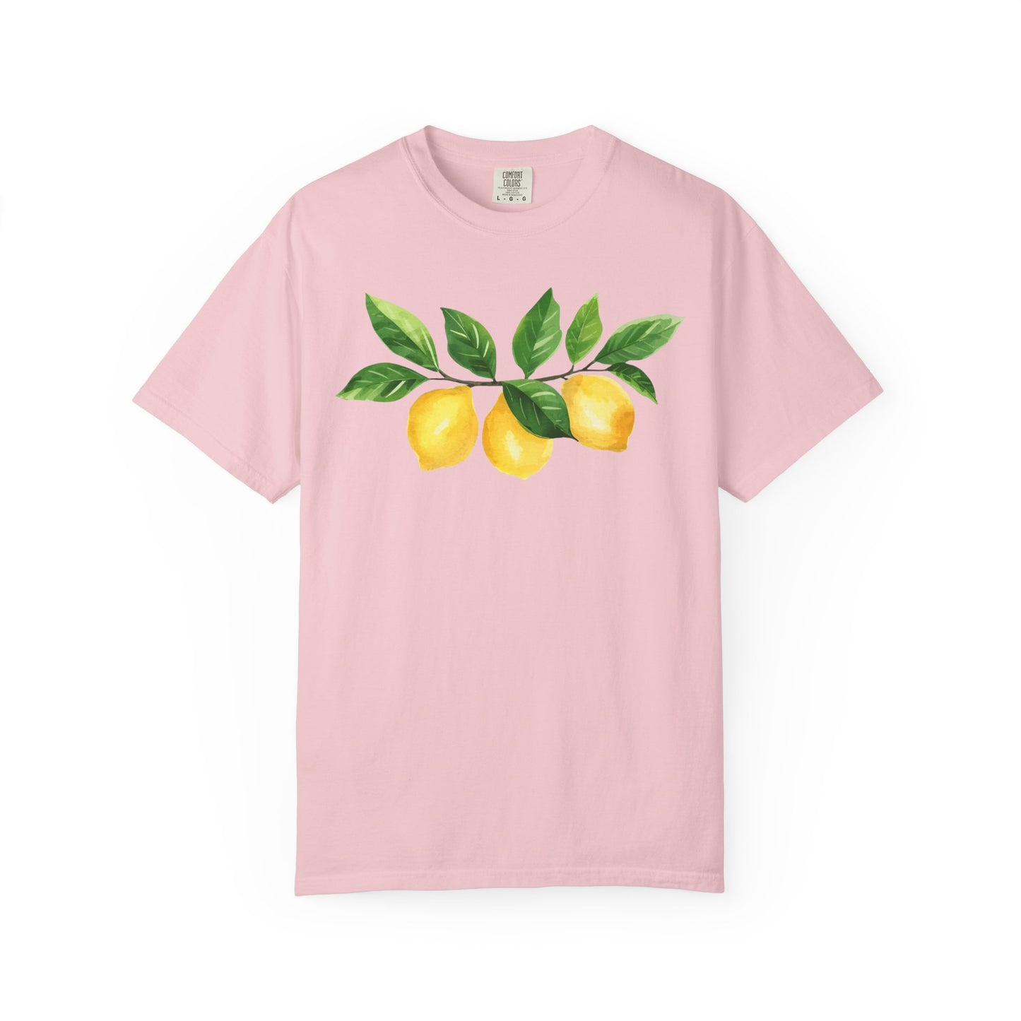 Lemon Graphic Tee | Cute Summer Shirt | Pink Aesthetic T-Shirt | Citrus Fruit Tee | Fresh & Feminine Outfit | Gift for Her