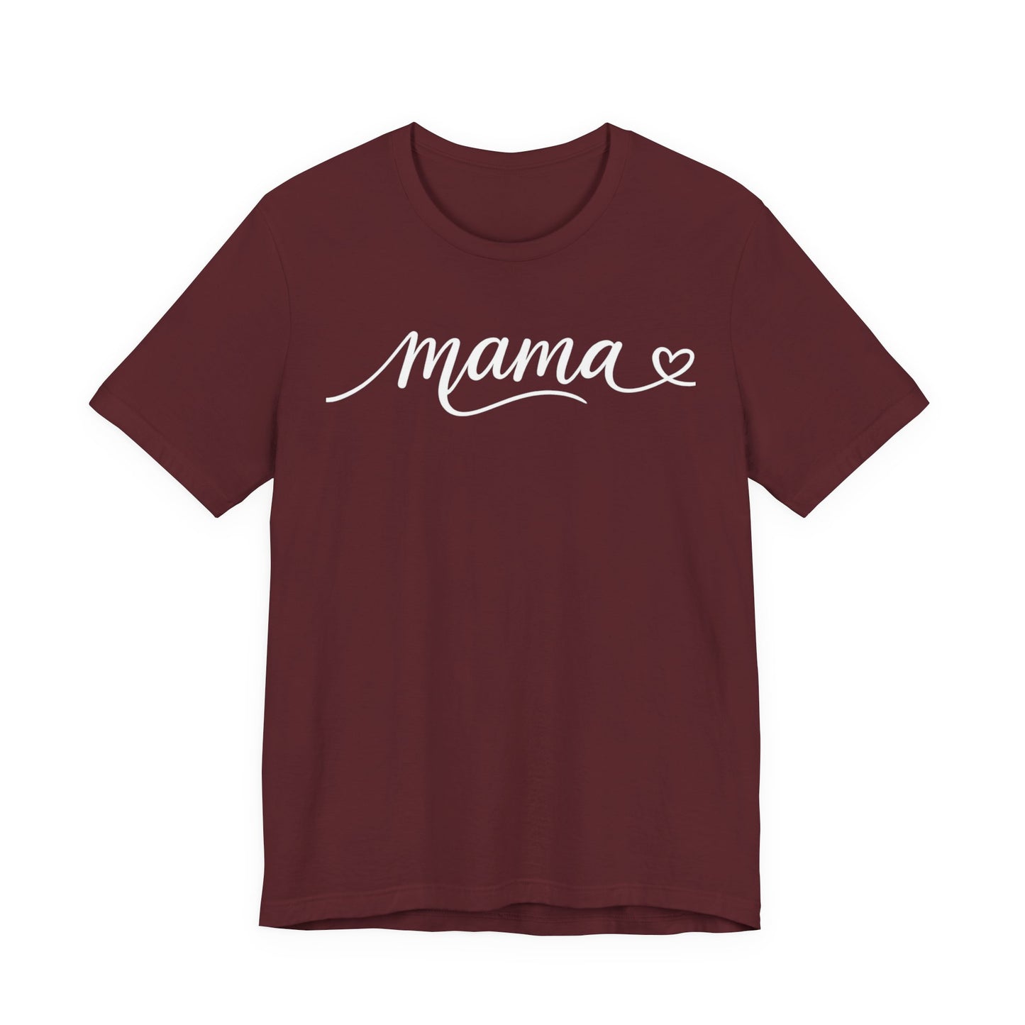 Mama Script T-Shirt | Cute Minimalist Mama Tee | Soft Mom Graphic Shirt | Everyday Mom Life Shirt | Gift for Moms