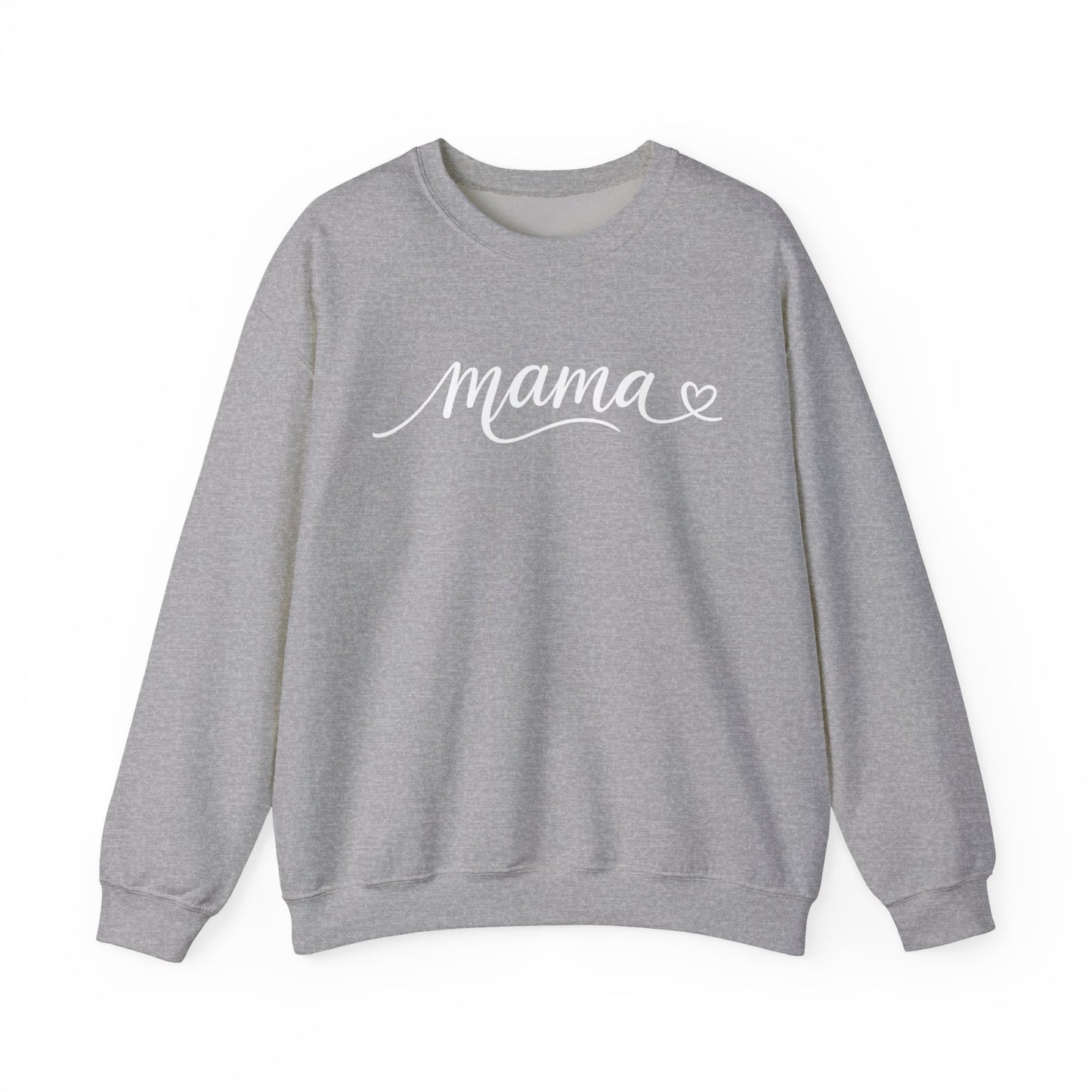 Mama Script Sweatshirt | Minimalist Mama Crewneck | Cute Mom Life Sweatshirt | Soft Cozy Mom Gift | Everyday Mama Pullover