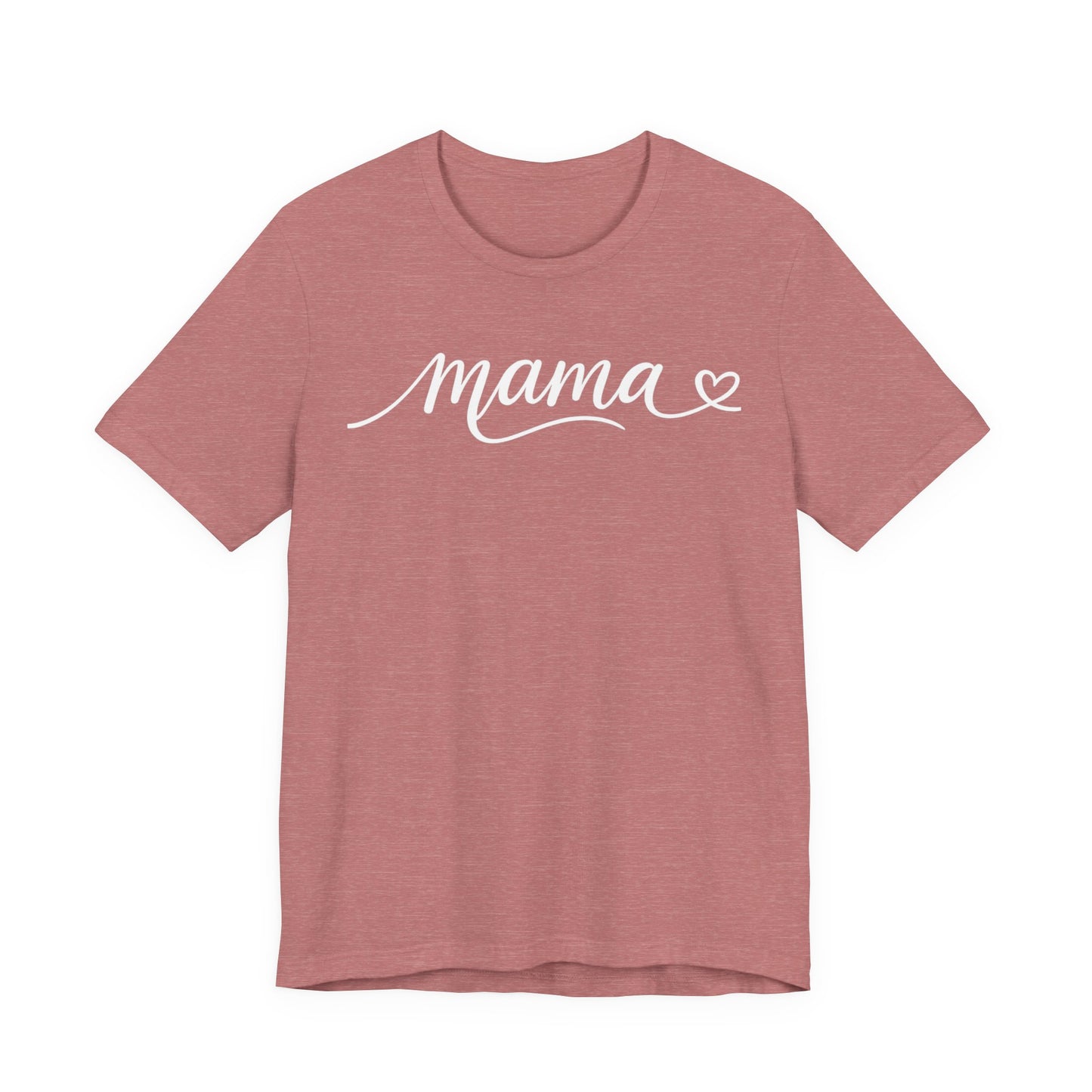 Mama Script T-Shirt | Cute Minimalist Mama Tee | Soft Mom Graphic Shirt | Everyday Mom Life Shirt | Gift for Moms