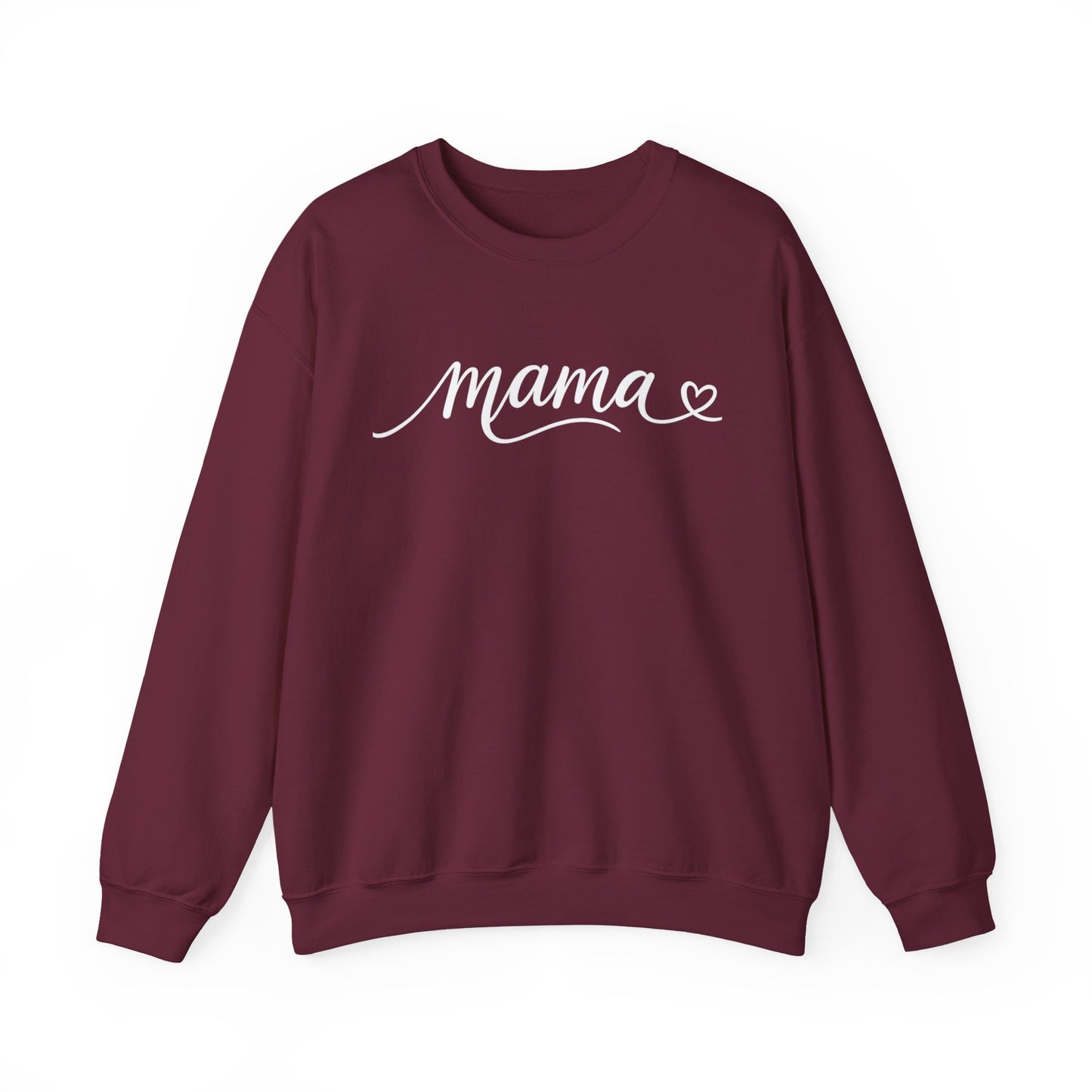 Mama Script Sweatshirt | Minimalist Mama Crewneck | Cute Mom Life Sweatshirt | Soft Cozy Mom Gift | Everyday Mama Pullover