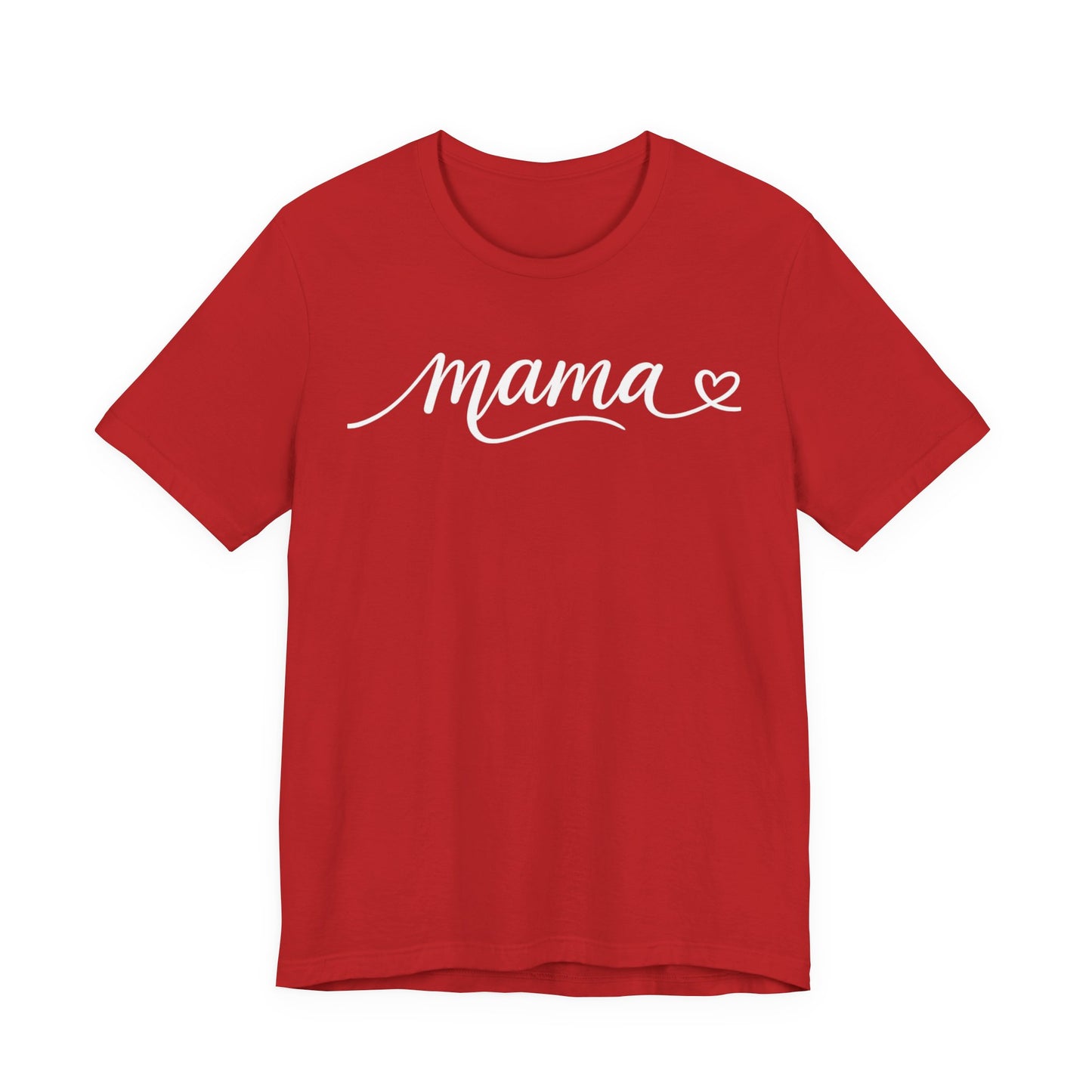 Mama Script T-Shirt | Cute Minimalist Mama Tee | Soft Mom Graphic Shirt | Everyday Mom Life Shirt | Gift for Moms