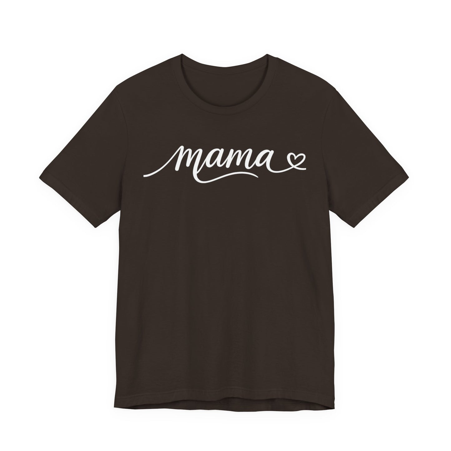 Mama Script T-Shirt | Cute Minimalist Mama Tee | Soft Mom Graphic Shirt | Everyday Mom Life Shirt | Gift for Moms