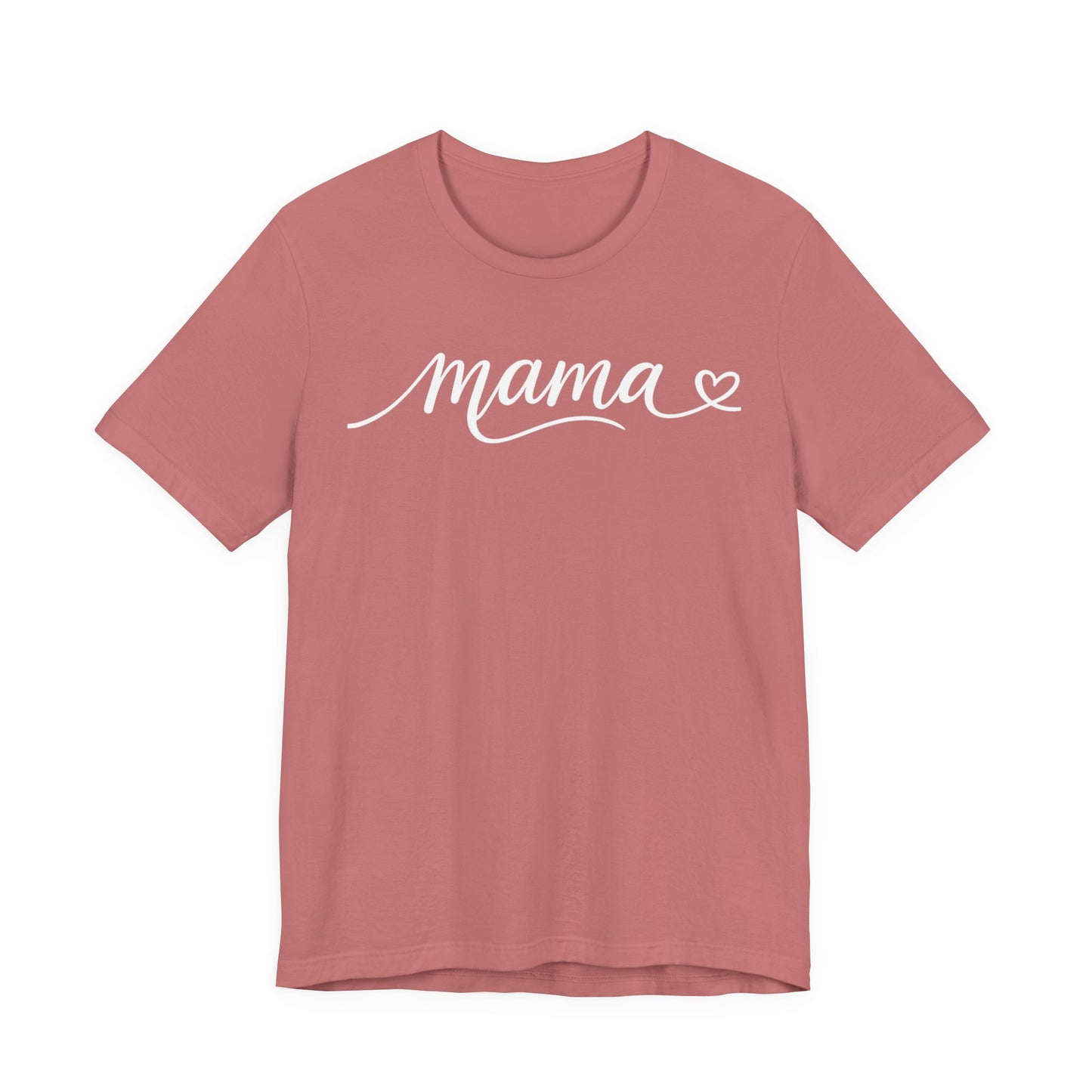 Mama Script T-Shirt | Cute Minimalist Mama Tee | Soft Mom Graphic Shirt | Everyday Mom Life Shirt | Gift for Moms