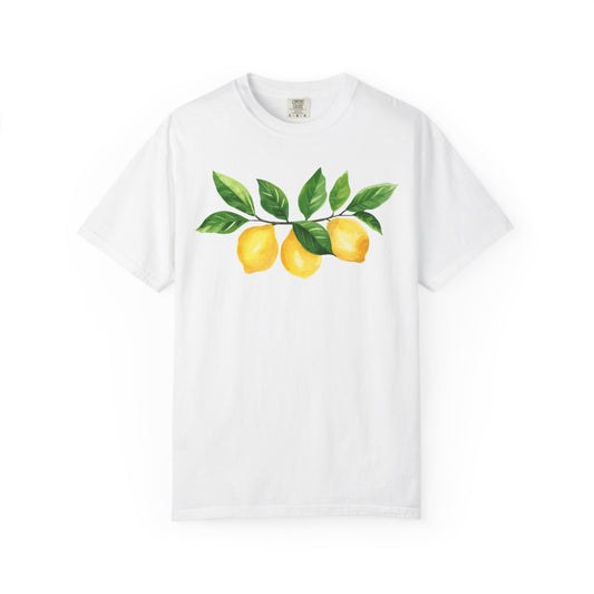 Lemon Graphic Tee | Cute Summer Shirt | Pink Aesthetic T-Shirt | Citrus Fruit Tee | Fresh & Feminine Outfit | Gift for Her