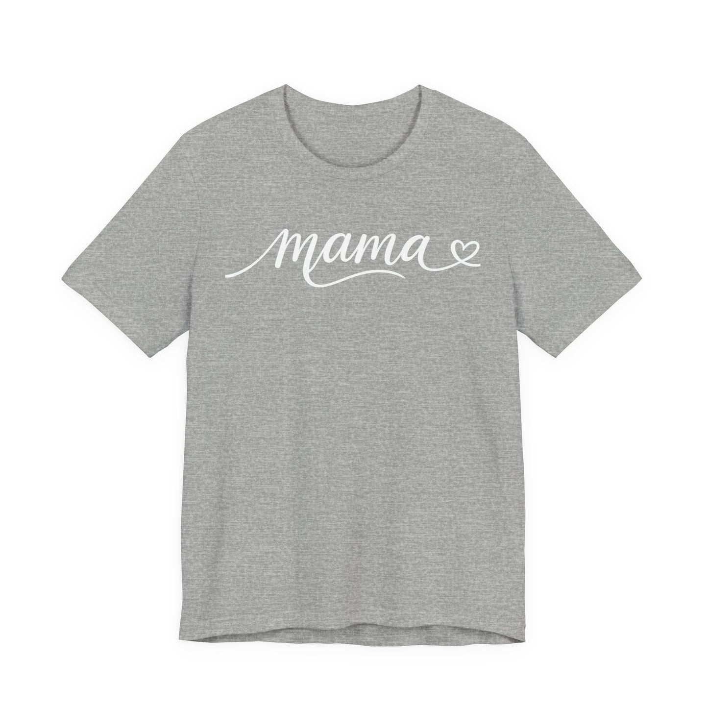 Mama Script T-Shirt | Cute Minimalist Mama Tee | Soft Mom Graphic Shirt | Everyday Mom Life Shirt | Gift for Moms