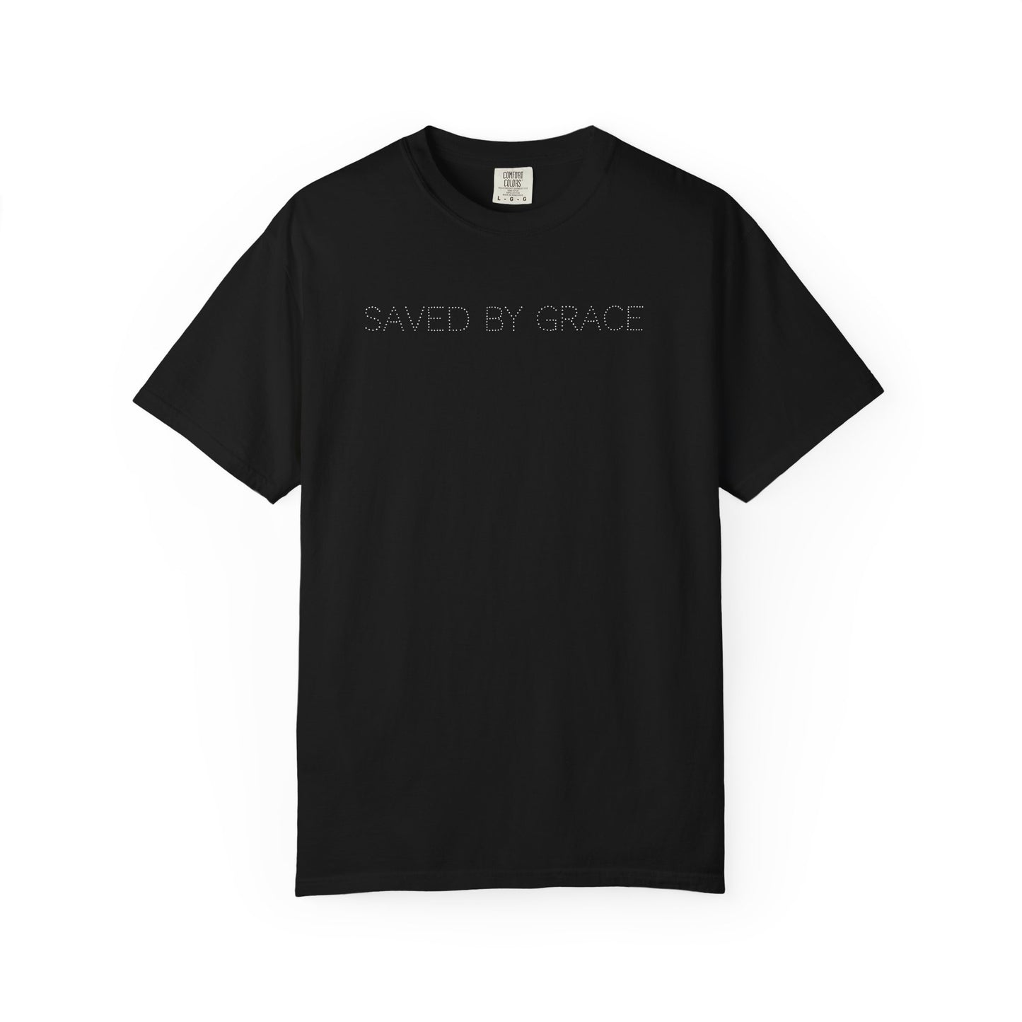 Saved By Grace Christian T-Shirt | Faith Based Shirt | Religious Graphic Tee | Christian Apparel | Bible Believer Shirt | Inspirational Faith Tee