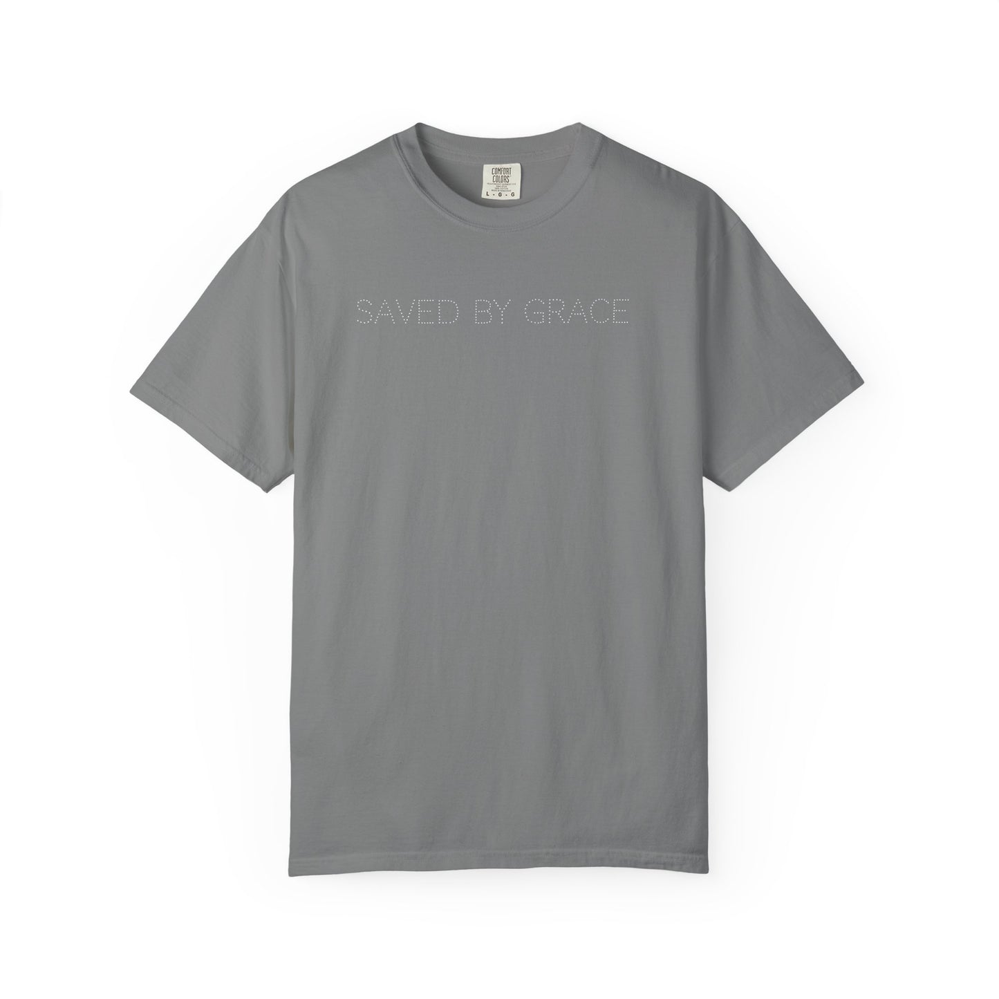 Saved By Grace Christian T-Shirt | Faith Based Shirt | Religious Graphic Tee | Christian Apparel | Bible Believer Shirt | Inspirational Faith Tee